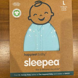 Teal Sleepea Happiest Baby Sleep Sack Large